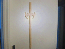 Basic sword shape is prepared